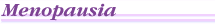 Menopausia