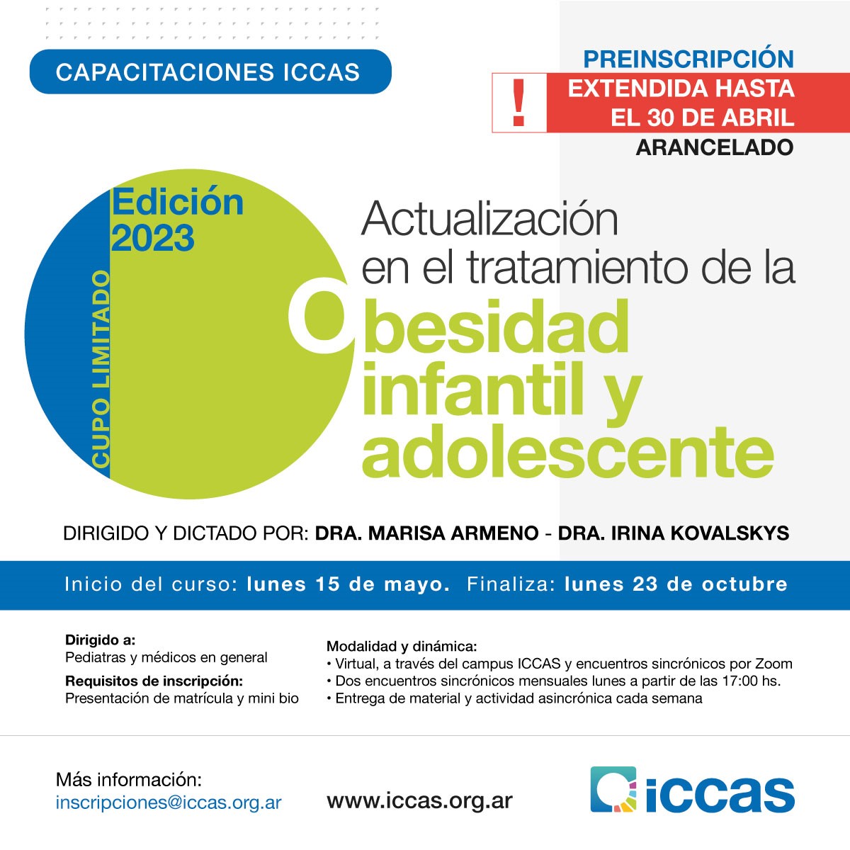 Actualización en el Tratamiento de la Obesidad Infantil y Adolescente